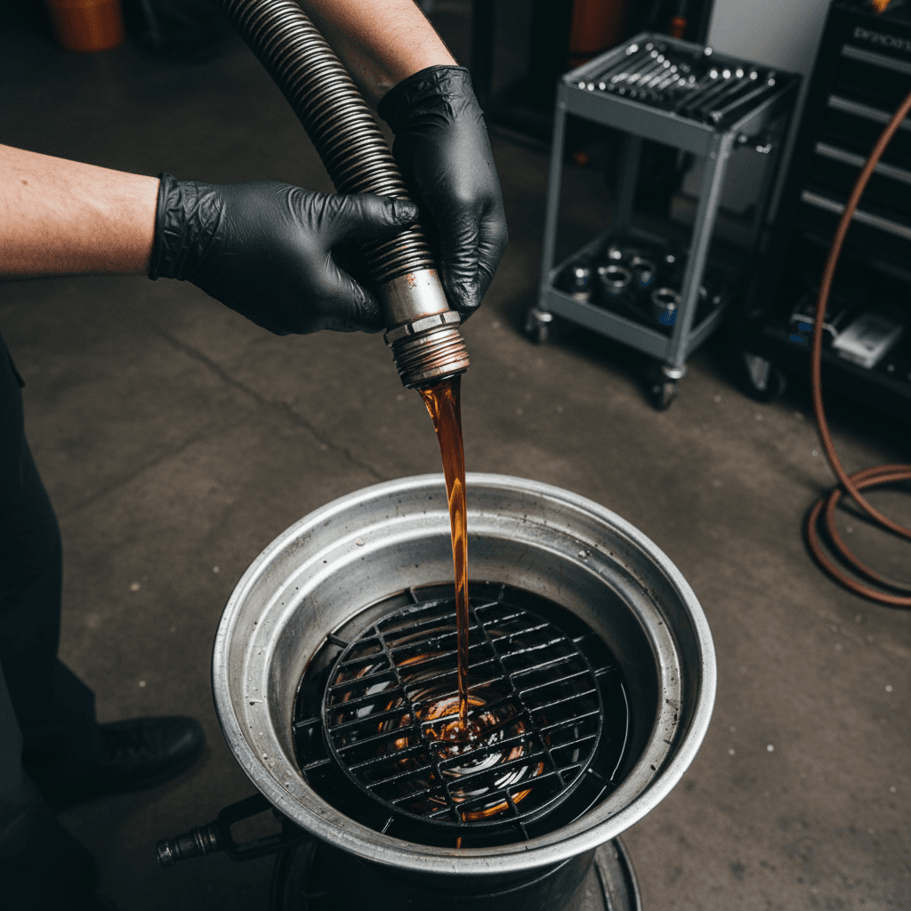 Oil and filter change service